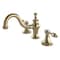 Kingston Brass KC7162TAL 8" Widespread Bathroom Faucet, Polished Brass KC7162TAL - alternate 1